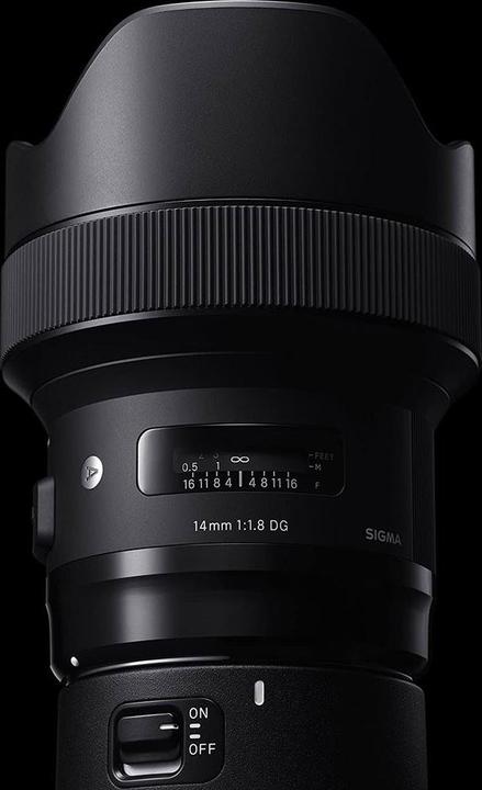 Actual product image Sigma 14mm f/1.8 DG HSM ART, Nikon F (EU) (Nikon F, full size, APS-C / DX)