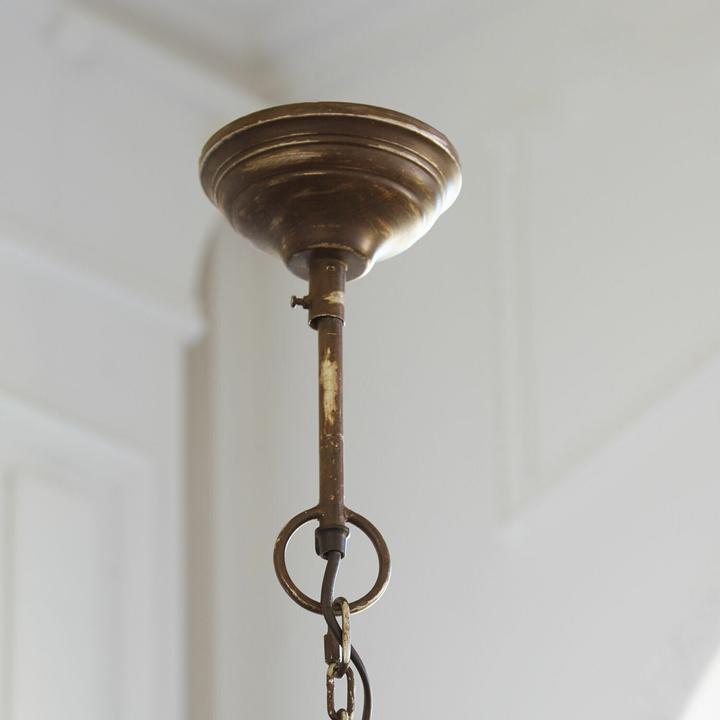 Produktbild Loberon Kronleuchter Margelieu antikmessing/klar (49 cm)