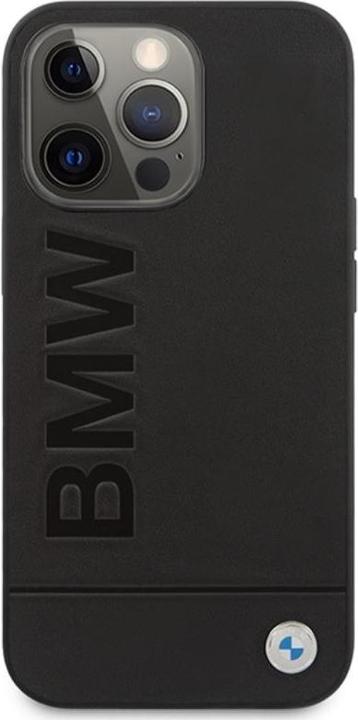 Produktbild BMW Etui BMHMP14XSLLBK iPhone 14 Pro Max 6,7" czarny/black hardcase Signature Logo Imprint Magsafe (Apple iPhone 14 Pro Max)