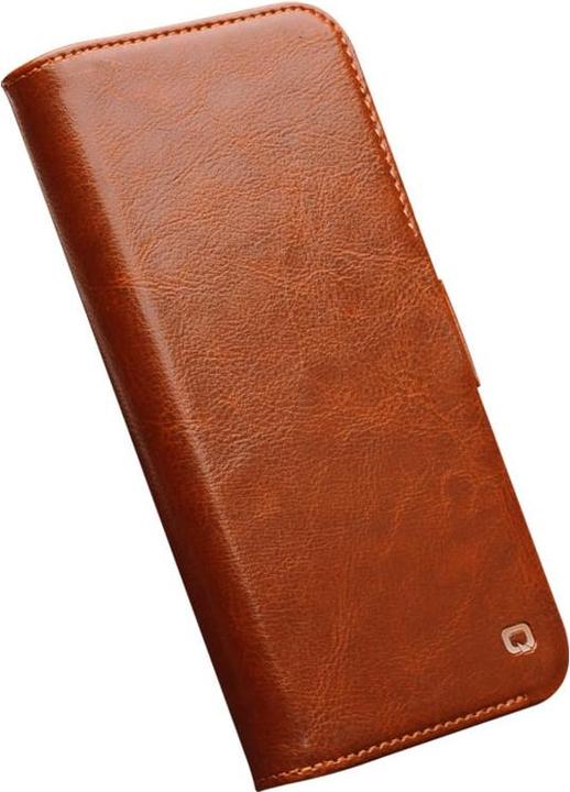 Immagine prodotto QiAlino Fourre Flip in pelle véritable con chiusura magnetica trasparente (Apple iPhone 14)