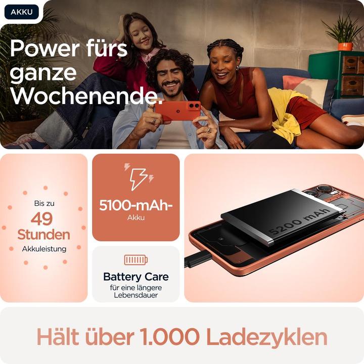 Produktbild Motorola G06 (256 GB, Arabesque, 6.88", Dual SIM, 4G)