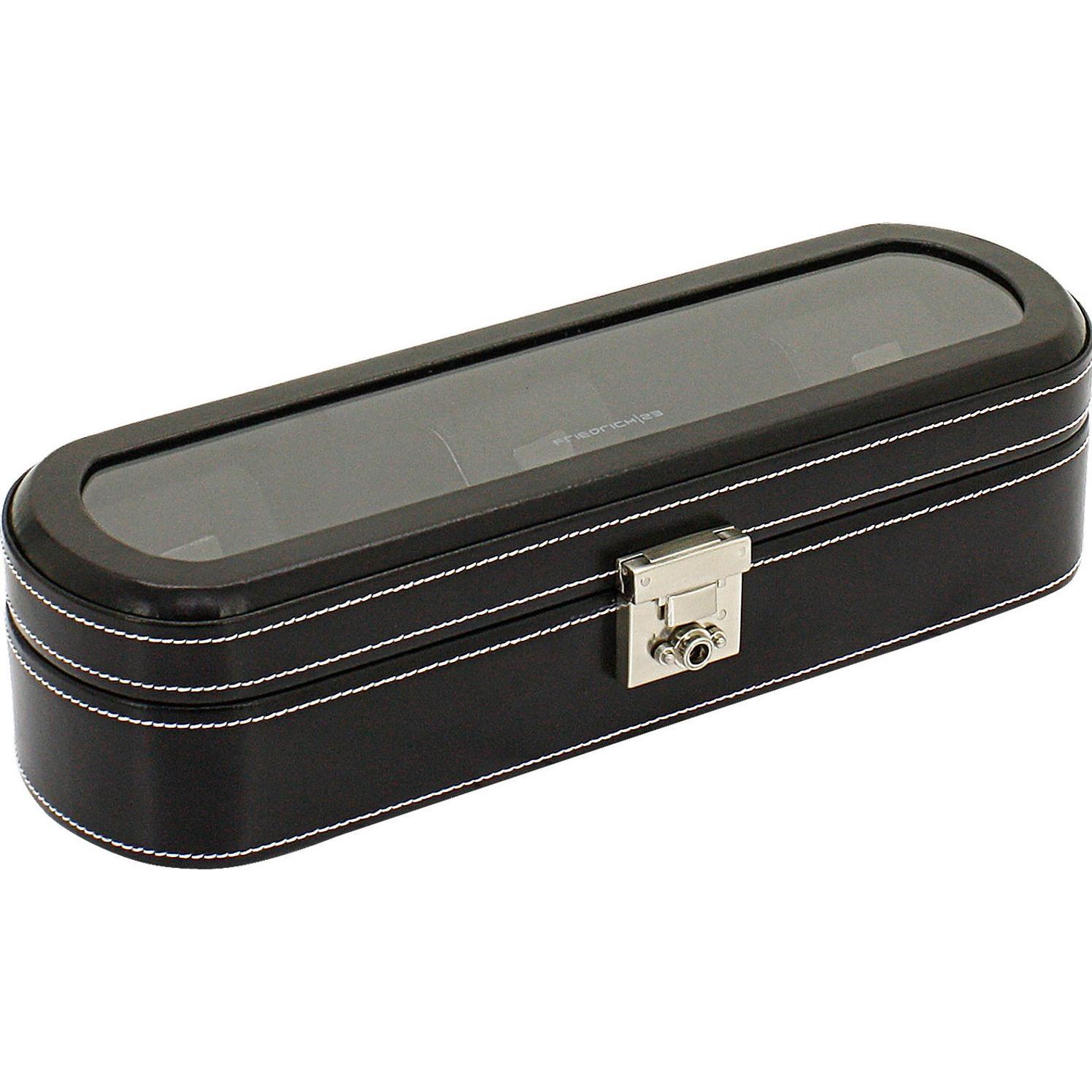 Thumbnail - Friedrich, Uhrenbox + Schmuckaufbewahrung, London, Schwarz