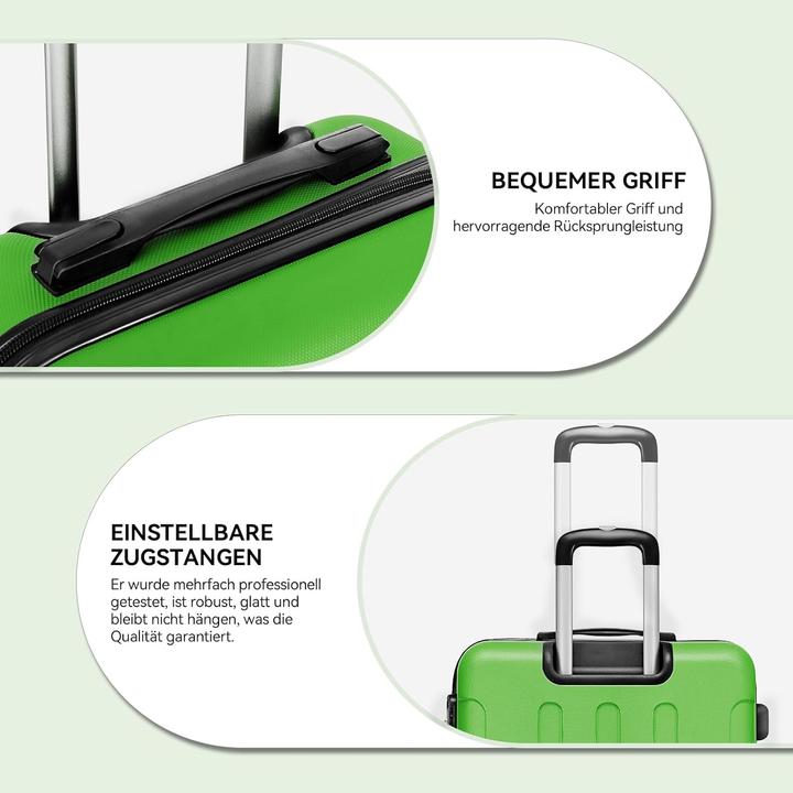 Produktbild Beibye 3-teiliges Hartschalenkoffer-Set (110 l)