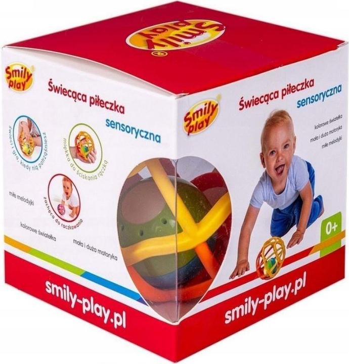 Image du produit Smily Jouer à Rattle Soft Orange Ball