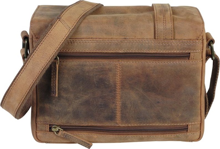Produktbild Kalahari KAAMA LS-31 Fototasche, Leder (Kamera Schultertasche)