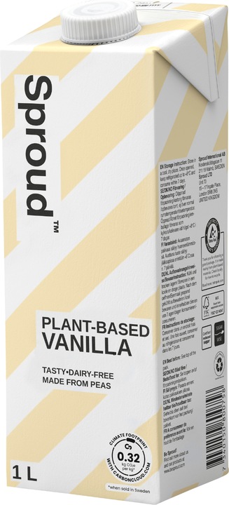 Sproud Plant-Based Vanilla (1 x 100 cl)