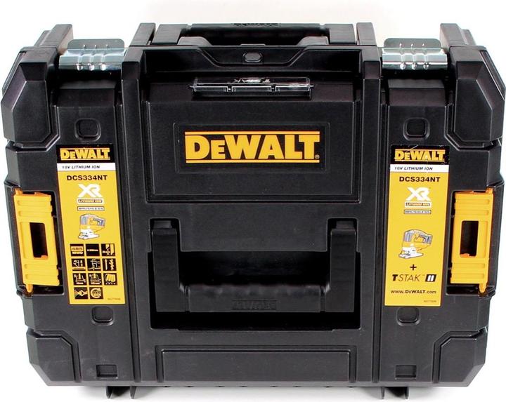 Produktbild DeWalt DCS 334 P1 Akku Pendelhub Stichsäge 18V Brushless + 1x Akku 5,0Ah + Ladegerät + TSTAK