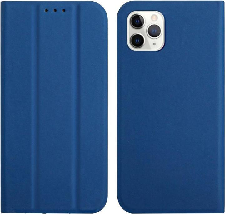 Actual product image König Design Case Mobile Protection for Apple iPhone 13 Pro Case Flip Cover Case Cover Blue New (Apple iPhone 13 Pro)