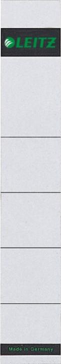 Image du produit Leitz Etiquette pour le dos d'insertion de la chemise, 32 x 190 mm, carton, gris 160 g/m², courte