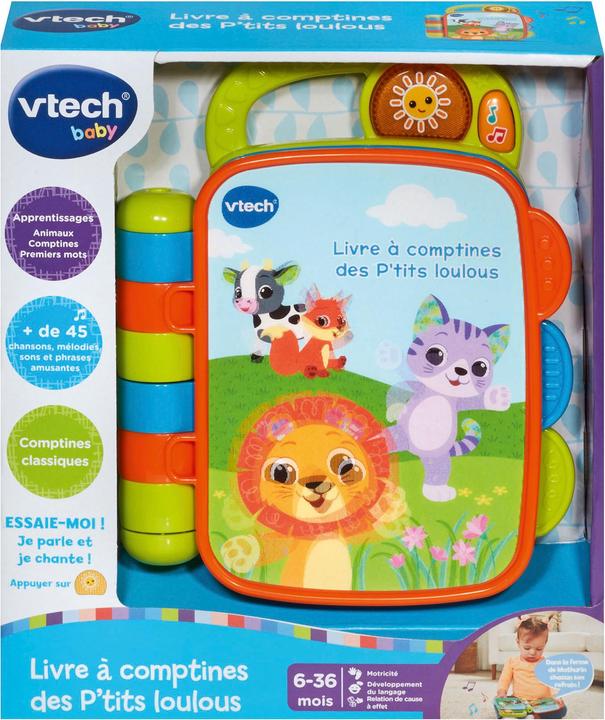 Immagine prodotto VTech Livre A Comptines Des P'Tits L (Francese)