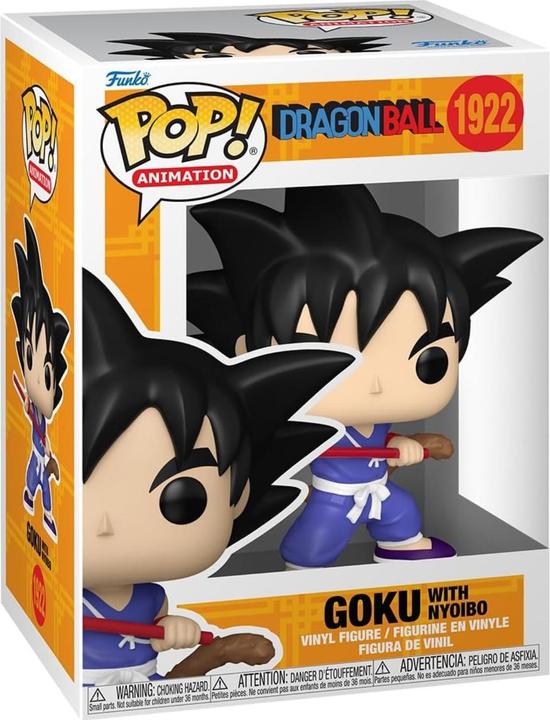 Actual product image Funko POP Anime Goku Nyoibou DB