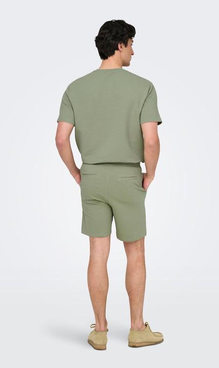 Actual product image Only & Sons Onskian Reg Seersucker Shorts (XL)