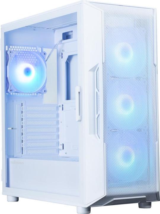 Produktbild Zalman GHE i3 Neo ARGB V2 Tempered Glass PC-Gehäuse ATX - Weiss (ATX, Mini-ITX)