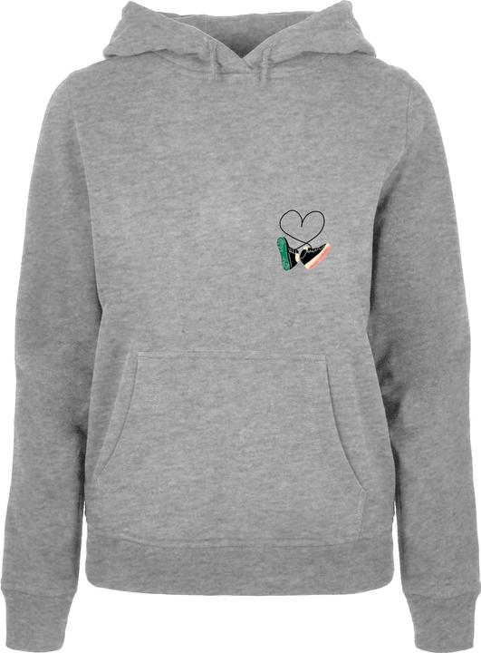 Produktbild MT Ladies Kicks Love Basic Hoody heather grey S (S)