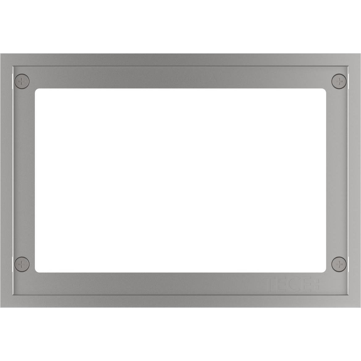 TECE, Betätigungsplatte, WC-Abdeckrahmen Metall matt, für WC-Einbaurahmen