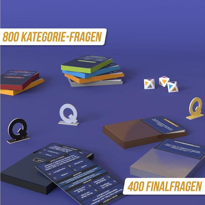 Actual product image Denkriesen Quizduell Olymp - Board game (d) (German, 4 - 12 Players)