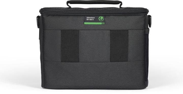 Actual product image Lowepro Adventura SH 160 III Green Line (Camera shoulder bag, 4 l)
