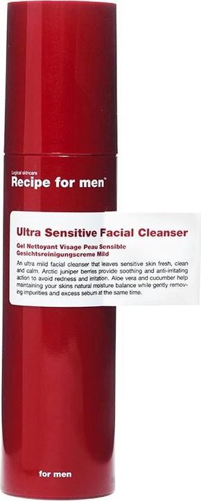 Immagine prodotto Recipe for men Crema detergente per il viso Mild (Lozione detergente, 100 ml)