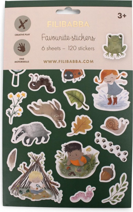 Filibabba Favourite stickers - Forest friends