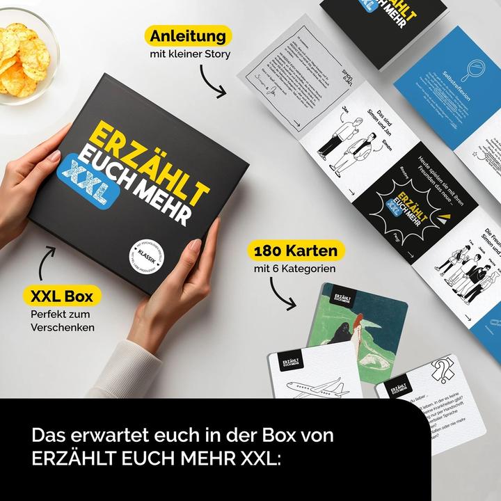 Produktbild Simon & Jan Erzählt euch mehr Klassik XXL (d) (Deutsch, 1 - 8 Spieler)