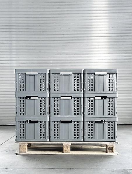 Actual product image kaiserkraft CLAX folding box (46 l)