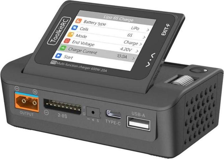 Toolkitrc Ladegerät M9 DC 600W 1-8S