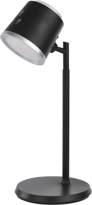 Produktbild Emos LED Schreibtischlampe ABBIE wiederaufladbar, schwarz (300 lm)