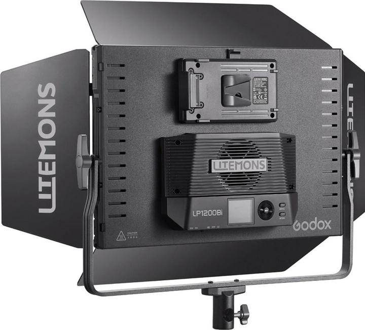 Produktbild Godox LP1200Bi K2 Black Litemons Bi color LED Light Panel 2 light kit