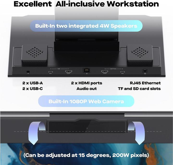 Immagine prodotto Mobile Pixels Geminos T (1920 x 1080 pixel, 24")