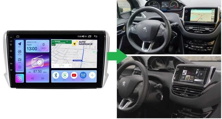Actual product image No Name RADIO GPS NAVIGATION PEUGEOT 208 / 2008 2012-2019 (10")