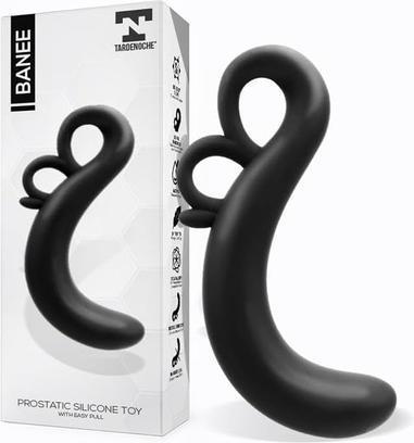 Produktbild Tardenoche Banee Prostate Stimulator Easy Extraction Silicone Black
