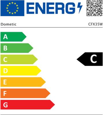 Etichetta energetica Dometic CFX35 (32 l)