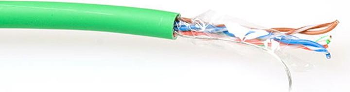 Produktbild ACT CAT5E F/UTP LSZH stranded patch green 100 m. Type: 100 m reel, Green C5e f/utp patch lszh grn 100m (F/UTP, CAT5e, 100 m)