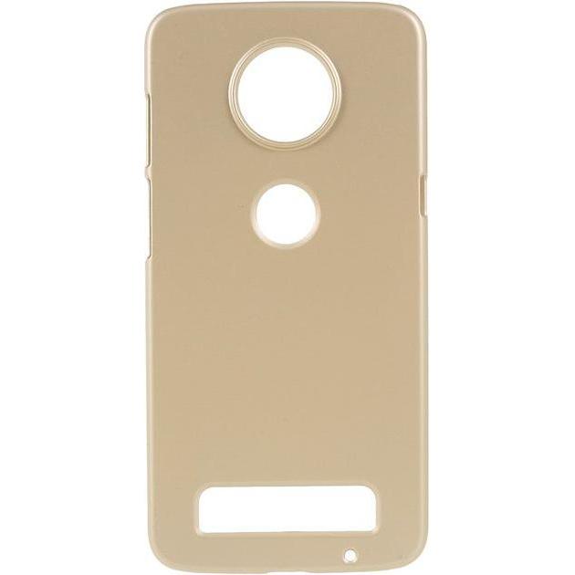 MU Classic Hardcase Series (Motorola Moto Z3 Play), Smartphone Hülle, Gold
