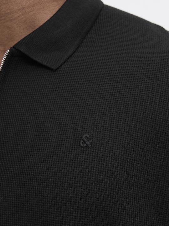 Produktbild Jack & Jones Jjeaustin Zip Polo Ss Noos Pls (4XL)