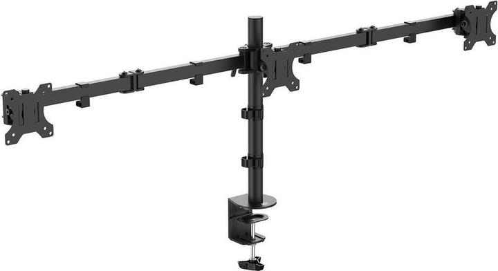 Image du produit ACT Support de bureau pour écran, 3 écrans jusqu'à 27", VESA (Tables, 27", 10 kg)