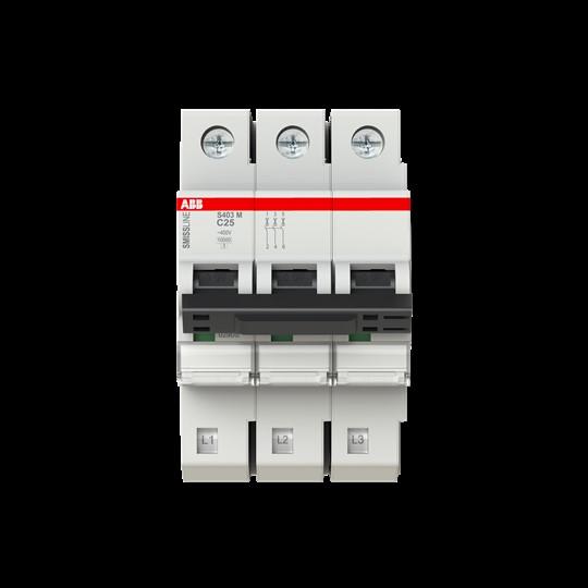 Produktbild ABB Sicherungsautomat S400 Typ C 25A 10kA