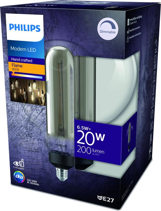 Produktbild Philips Giant Smoky (E27, 6.50 W, 200 lm, 1 x, F)