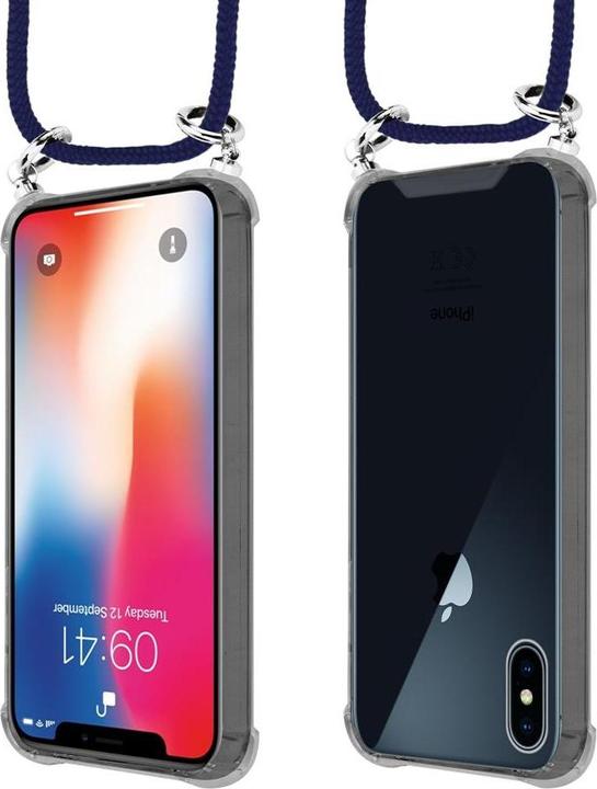 Produktbild Cadorabo TPU Handy Kette SILBER Cover
