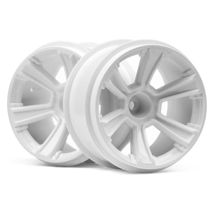 HPI Jumpshot - 6-SHOT MT WHEEL (WHITE/2PCS) (115325)