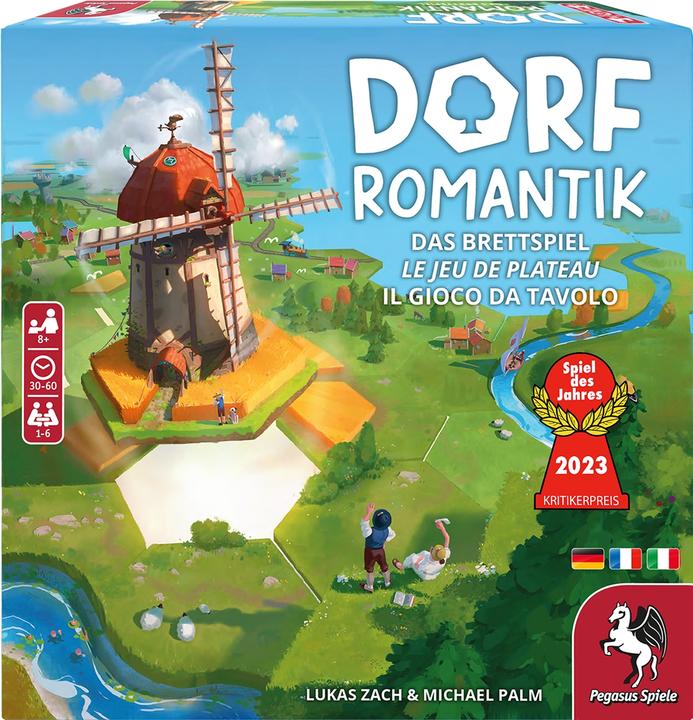 Actual product image Pegasus Village Romance Board Game, d/f/i (French, German, Italian)