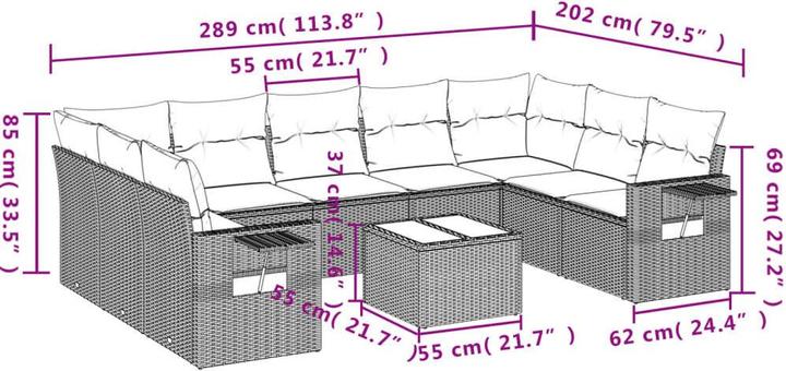 Produktbild vidaXL Nili