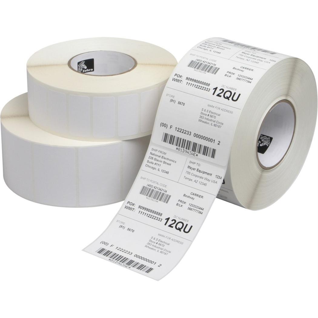 Zebra, Etiketten, Z-Select 2000T, Etikettenrolle, Normalpapier, 76x25mm Z-Select 2000T, Etikettenrolle, Normalpapier