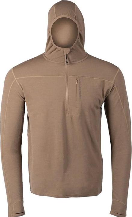 Produktbild Eberlestock Lochsa 1/4 Zip Merino Hoody - Dark Earth - M (M)