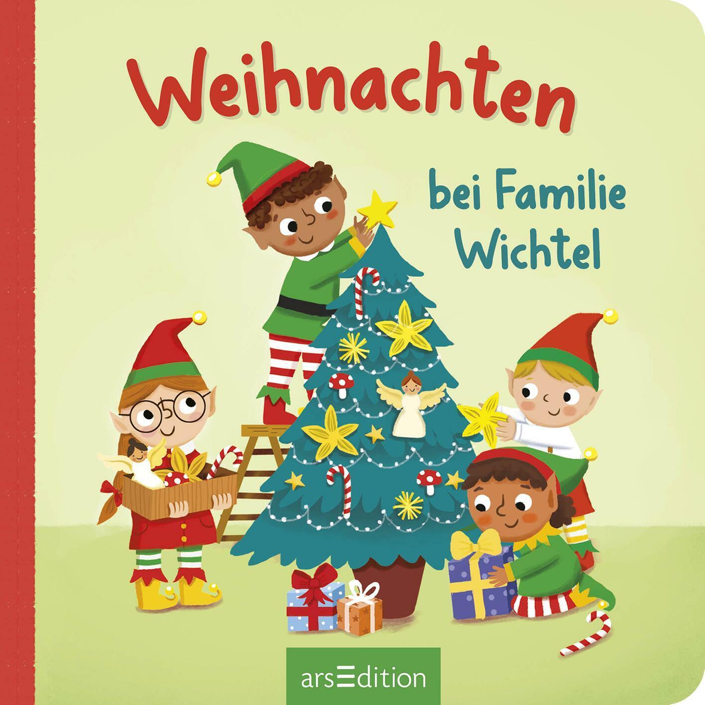 Weihnachten bei Familie Wichtel, Kinderbücher von Katharina E. Volk, Kate Daubney