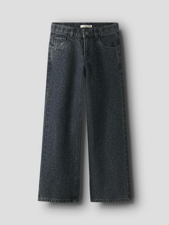 Image du produit Name it Wide Leg Strass Jeans (164)