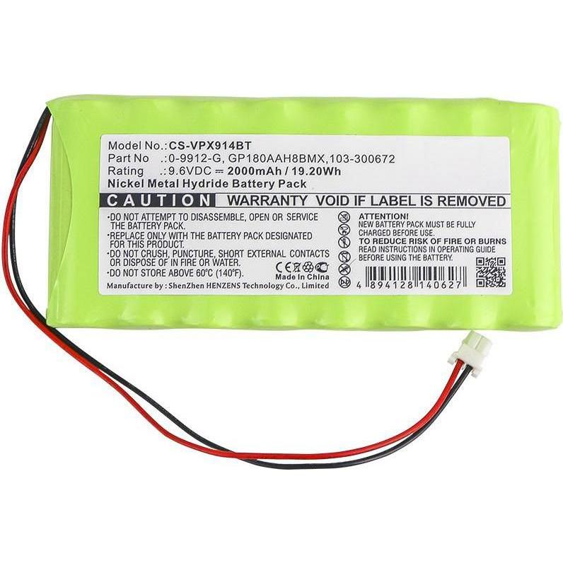 CoreParts Battery for Alarm System, Notebook Ersatzteile, Grün