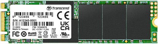 Image du produit Transcend MTS970T 128 Go SSD SATA interne M.2 2280 SATA III Retail TS128GMTS970T (128 Go, M.2 2280)