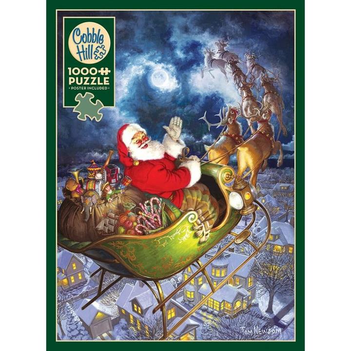 Actual product image Cobble Hill Puzzle 1000 pieces Merry Christmas to All (1000 pieces)