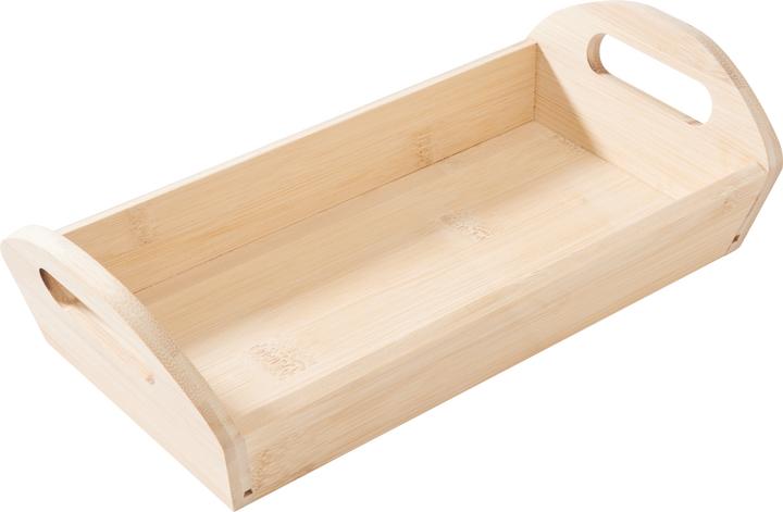 Produktbild VBS Holzkorb / Tablettschale, Bambusholz